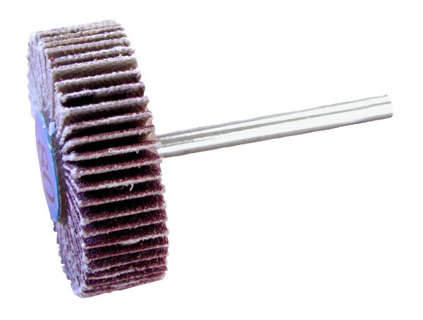 2 polissoirs à lamelles abrasives Ø 30 mm