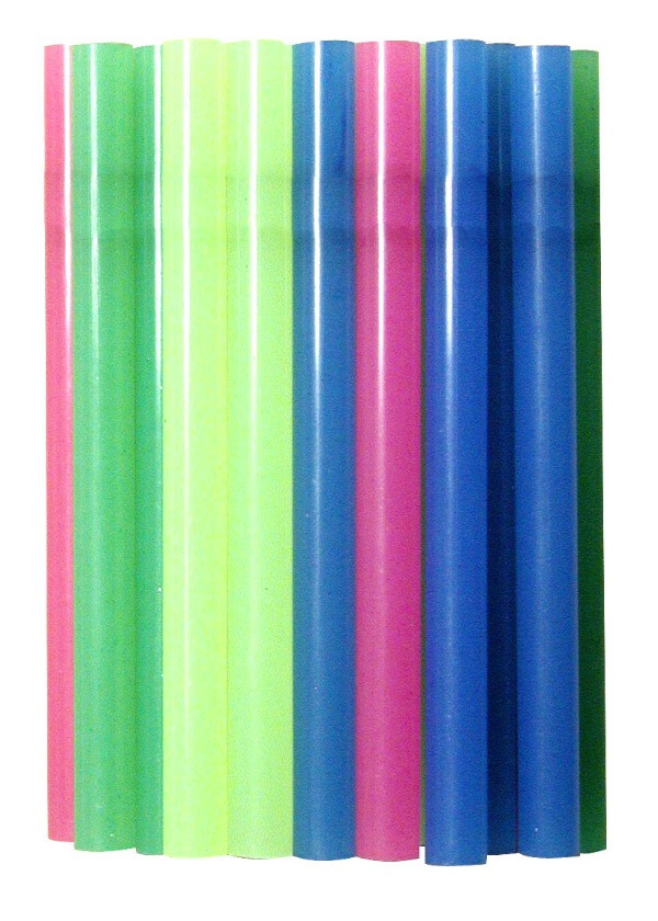 20 bâtons de colle fluorescente Ø 8 mm