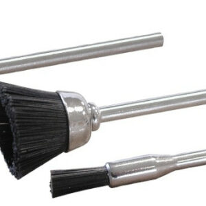3 brossettes nylon (roue, cuvette et pinceau)
