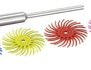 4 brossettes nylon assorties Ø 19 mm pour bijouterie
