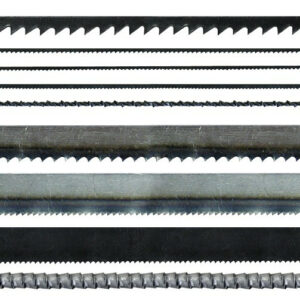 5 lames de scie 130 mm pour métaux
