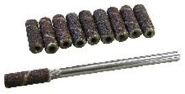 6 tambours abrasifs haute qualité Ø 15 mm