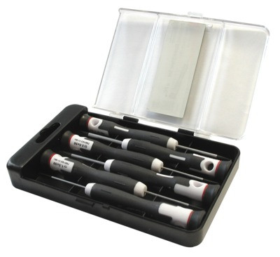 Tournevis de précision en coffret
