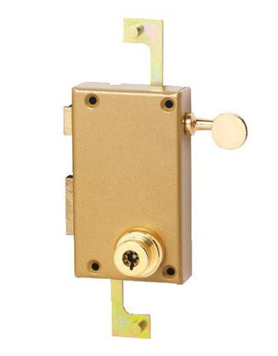 Mécanisme en applique vertical tirage 70 mm A2P* 7 ailettes gauche 0 POLLUX 075700