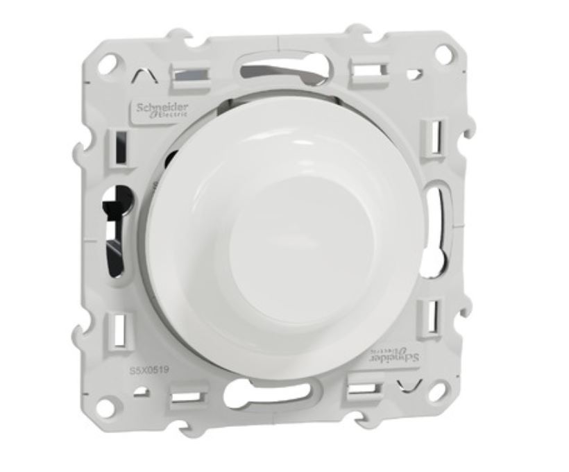 Mécanisme variateur de lumière ODACE standard blanc SCHNEIDER ELECTRIC S520519