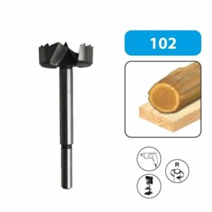 Mèche à façonner à coupe périphérique décomposé LEMAN - pour bois