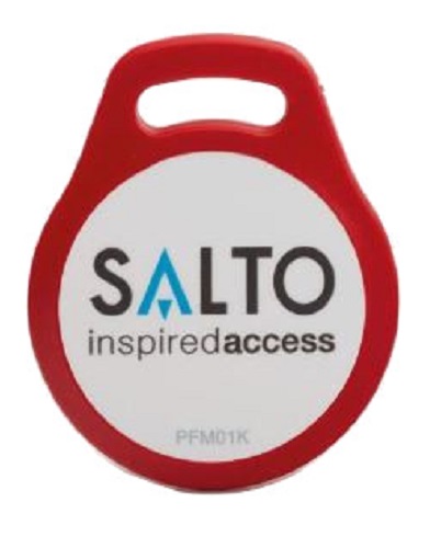 Médaillon de proximité desfire rouge 4 KB (lot de 10) SALTO PFM04KR-10