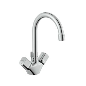 Mélangeur de lavabo BRAVA avec bec tube mobile ROCA A5A368EC0F