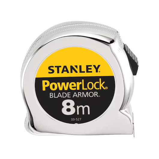 Mesure PowerLock® Blade Armor 8 m x 25 mm STANLEY 0-33-527