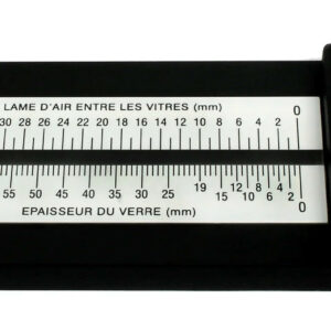 Mesureur Merlin Lazer épaisseur de verre ADLER 18360H