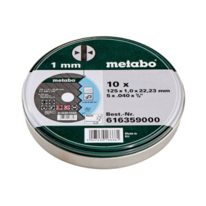 10 meules de tronçonnage SP Inox - 125 x 1,0 x 22,23