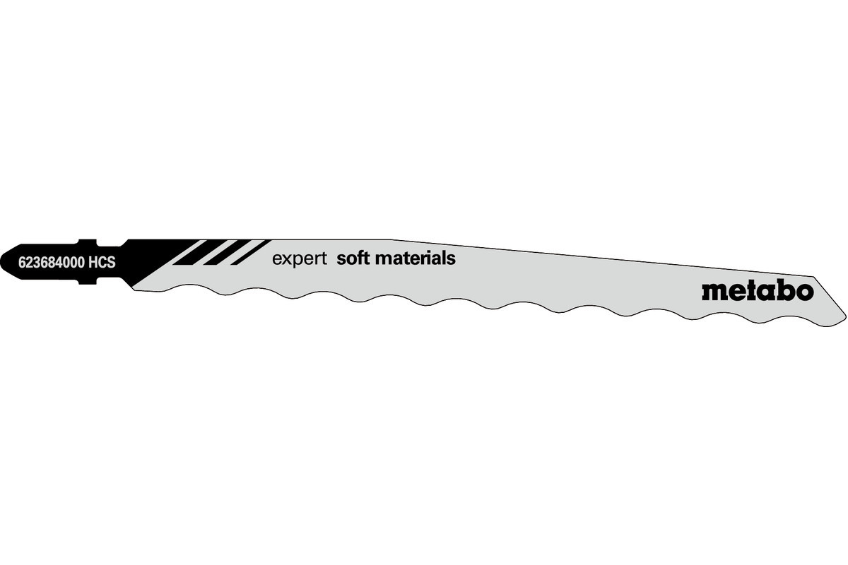 3 Lames scie sauteuse HCS 126 mm pour scie sauteuse