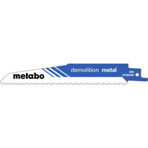 5 lames de scie sabre « demolition metal » BiM - 150 x 1,6 mm