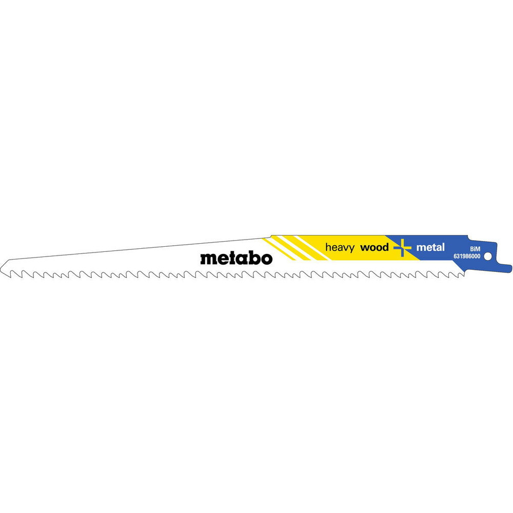 5 lames de scie sabre « heavy wood + metal » BiM - 225 x 1,25 mm