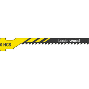 5 Lames scie sauteuse HCS  pour scie sauteuse