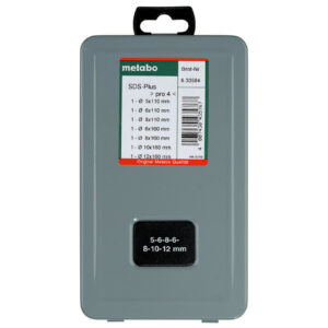 Assortiment de forets SDS (7 forets)coffret métallique pour marteau