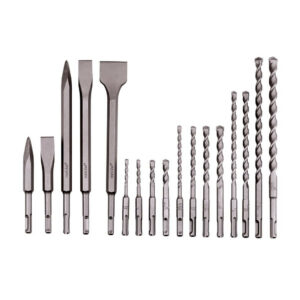 Coffret alu 17 Forets/Burins SDS-Plus SP