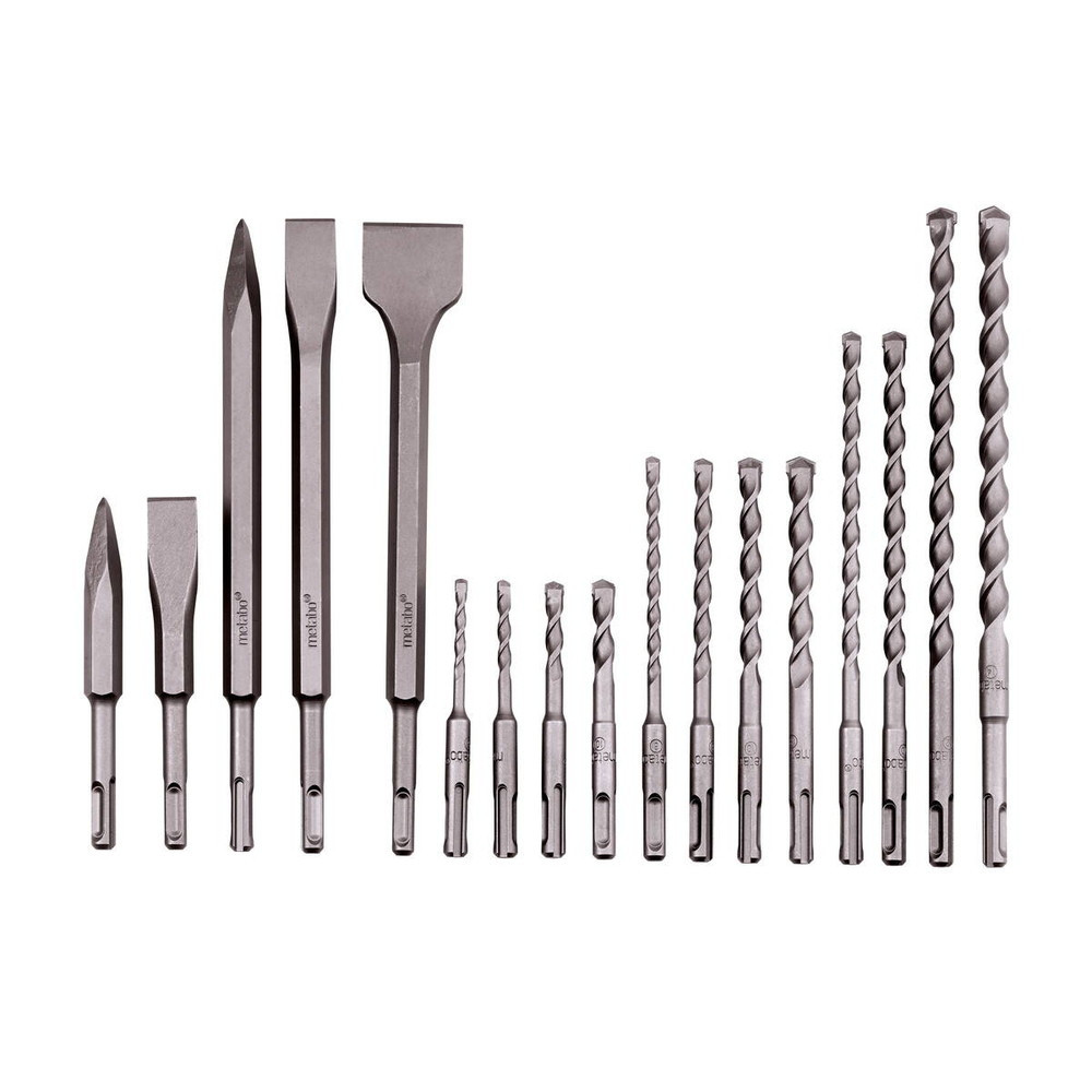 Coffret alu 17 Forets/Burins SDS-Plus SP