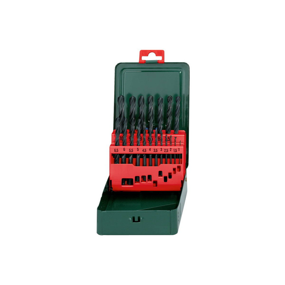 Coffret de 19 forets à métaux en acier rapide HSS-R SP