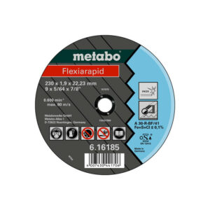 Flexiarapid acier inoxydable TF 41 - 125 x 1,6 x 22,23
