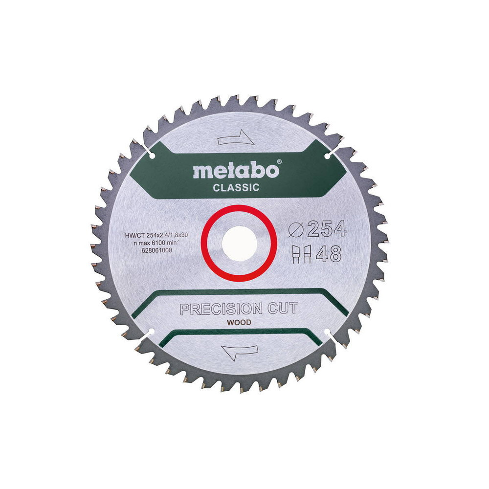 Lame de scie circ. Classic "Precision Cut Wood" HW/CT 254x30, 48 WZ -5°