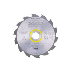 Lame de scie circ. Pro "Power Cut Wood" HW/CT 190x30, 14 WZ 25°