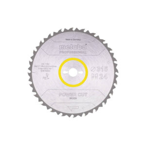 Lame de scie circ. Pro "Power Cut Wood" HW/CT 315x30, 24 WZ 20°