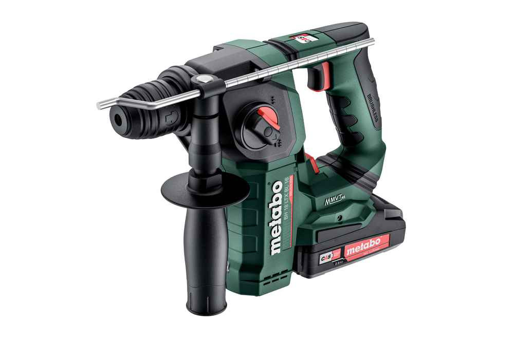 Marteau perforateur 18 V BHA 18 LTX BL 16 - 2 x 2,0 Ah Li-Power, ASC 55, coffret Metabox
