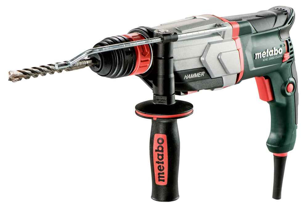 Marteau perforateur burineur SDS Plus KHE 2860 Quick - Coffret Metabox + 2ème mandrin quick