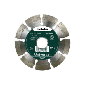 Meule de tronçonnage diamantée - SP - U - 115 x 22,23 mm