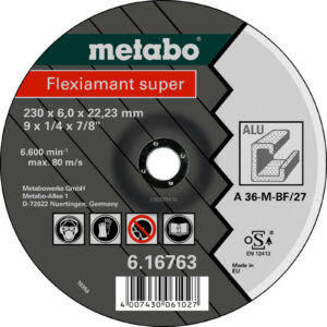 Meules d'ébarbage Flexiamant super 125x6,0x22,2 alu
