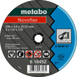 Meules de tronçonnage Novoflex 125x2,5x22,2 acier