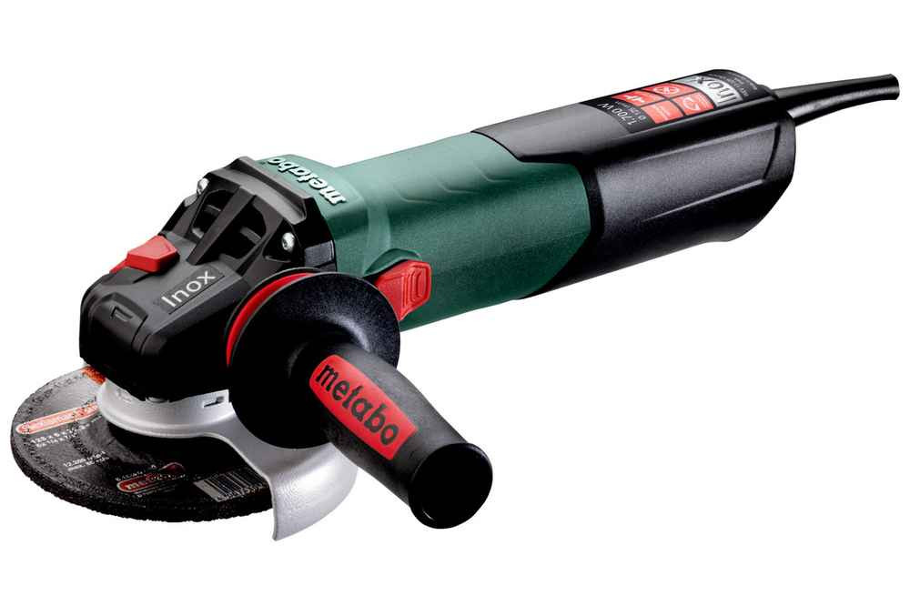 Meuleuse 125 mm WEV 17-125 Quick Inox - 1700W - vitesse de rotation réglable