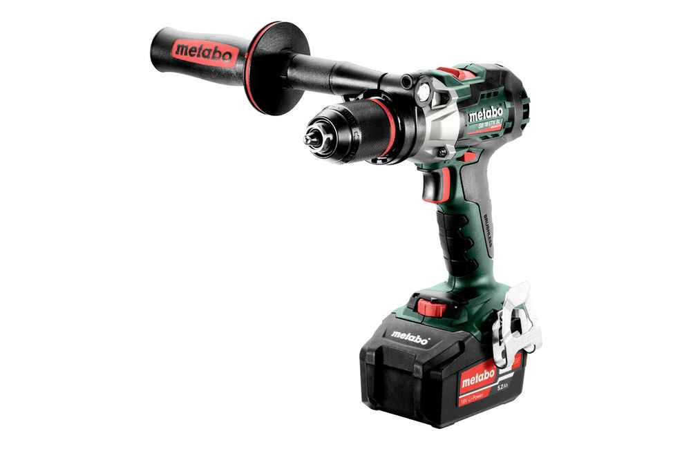 Perceuse à percussion 18 V SB 18 LTX BL I - 2 x 5,2 Ah Li-Power, ASC 55, coffret Metabox