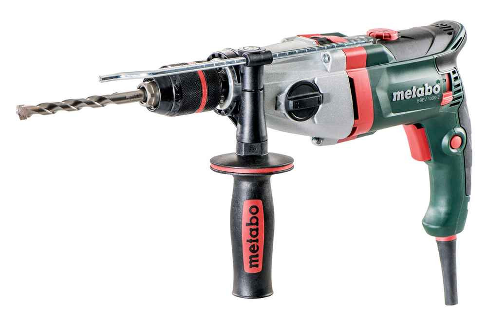 Perceuse à percussion SBEV 1000-2 - 1000W - Coffret Metabox