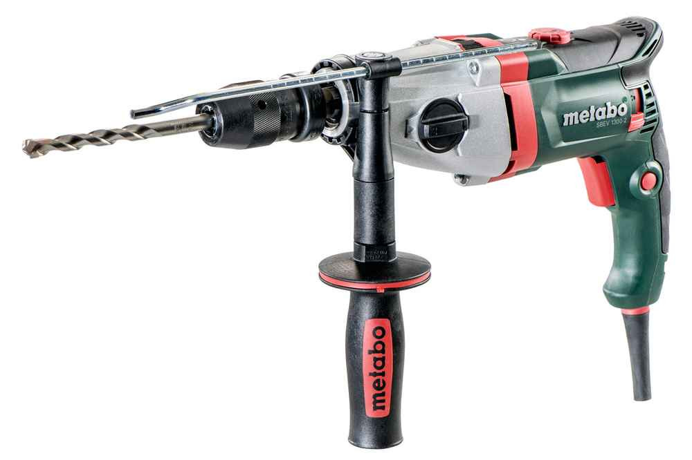 Perceuse à percussion SBEV 1300-2 - 1300W - Coffret Metabox