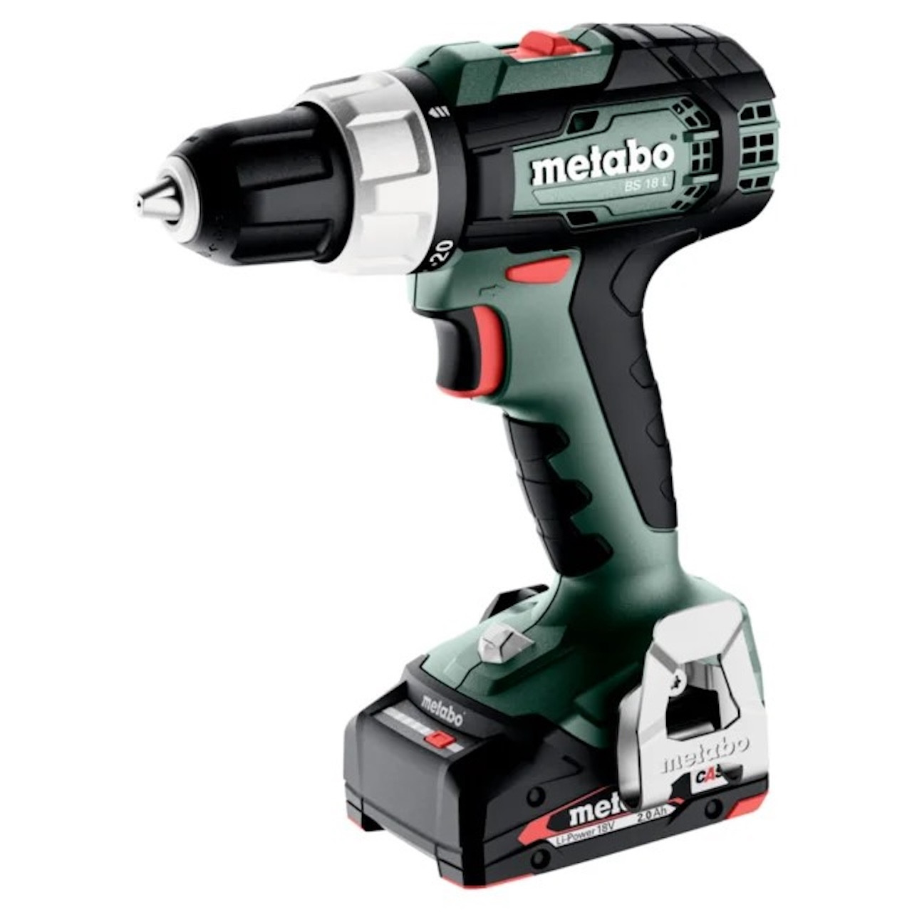 Perceuse visseuse 18 V BS 18 L - 2x2Ah - 26Nm - Coffret metaBOX - batterie incluse