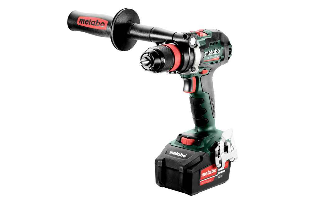 Perceuse visseuse 18 V BS 18 LTX BL Q I - 2 x 5,2 Ah Li-Power, ASC 55, coffret Metabox