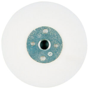 Plateau souple ponc.,122 mm pour meuleuse