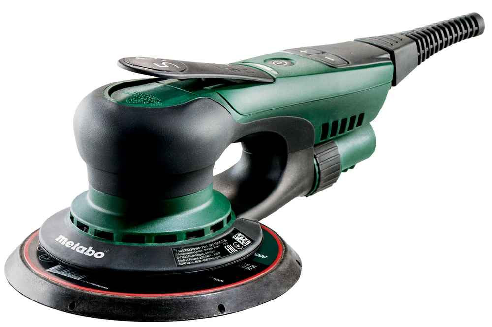 Ponceuse excentrique SXE 150-5.0 BL - 350W - Plateau Ø 150 mm - Oscillation 5 mm - Coffret Metabox