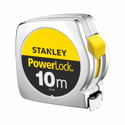 Mètre ruban 10 m x 25 mm 'Powerlock Classic ABS' STANLEY 1-33-442