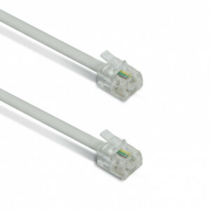Câble téléphonique RJ11 mâle/mâle 5 mètres