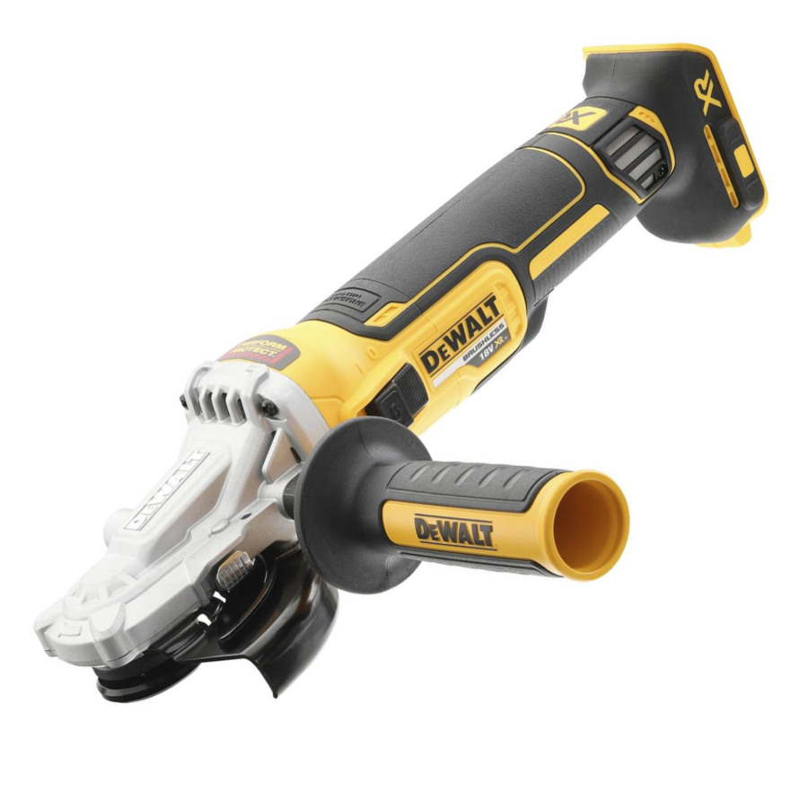 Meuleuse à tête plate XR 18 V 125 mm Brushless (sans batterie ni chargeur) DEWALT DCG405FN-XJ