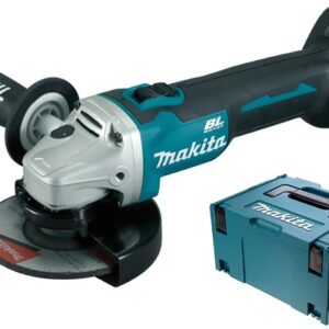 Meuleuse d'angle 18 V 125 mm (sans batterie ni chargeur) en coffret MAKPAC MAKITA DGA506ZJ
