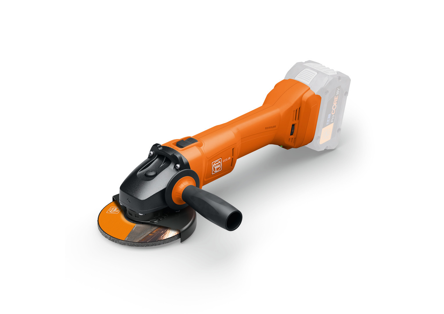 Meuleuse d'angle 18 V CCG 18-125-10 D 125 mm (sans batterie ni chargeur) + coffret L-BOXX FEIN 71220261000