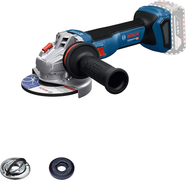 Meuleuse d'angle 18 V GWS 18V-11 Professional (sans batterie ni chargeur) sous carton BOSCH 06019N4100