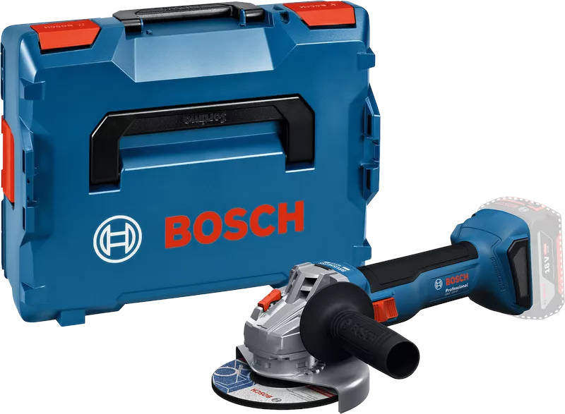Meuleuse d'angle 18 V GWS 18V-8 Professional 125 mm (sans batterie ni chargeur) + coffret L-BOXX BOSCH 06019N9001