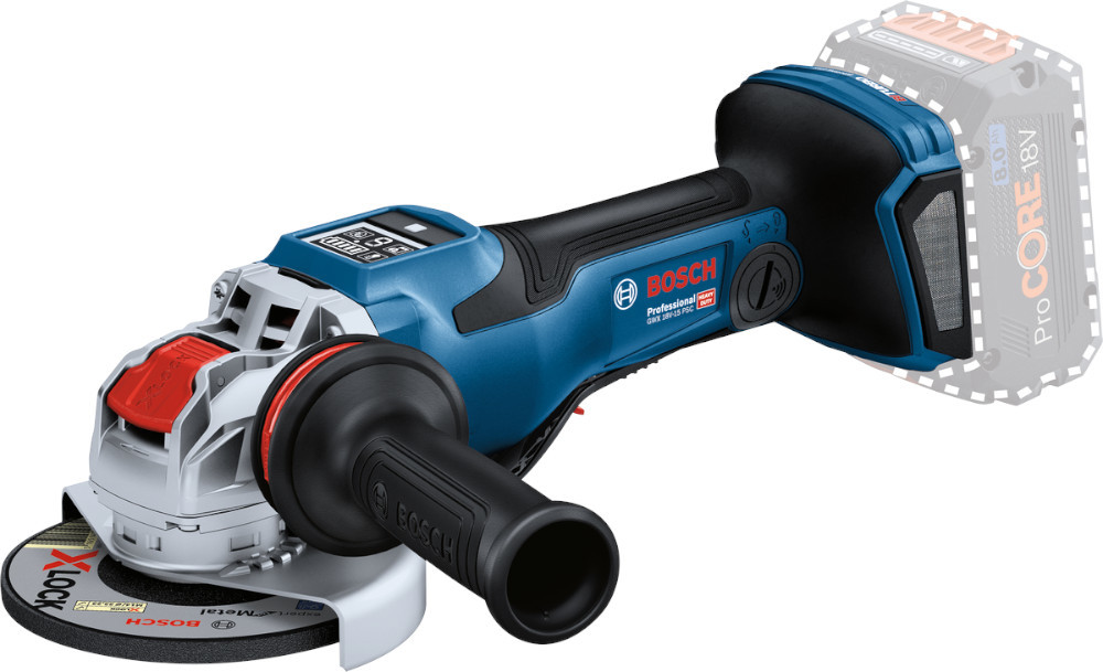 Meuleuse d'angle 18 V GWX 18V-15 PSC X-Lock (sans batterie ni chargeur) en coffret L-BOXX BOSCH 06019H6G02