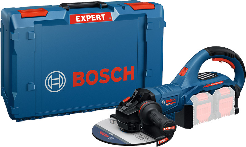 Meuleuse d'angle 2 x 18 V EXWS18V2-230P Biturbo Brushless (sans batterie ni chargeur) + coffret XL-BOXX BOSCH EXPERT 06019L8000