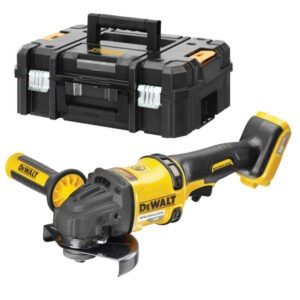Meuleuse d'angle 54 V XR Flexvolt BL 125 mm (sans batterie ni chargeur) en coffret T-Stak II DEWALT DCG418NT-XJ
